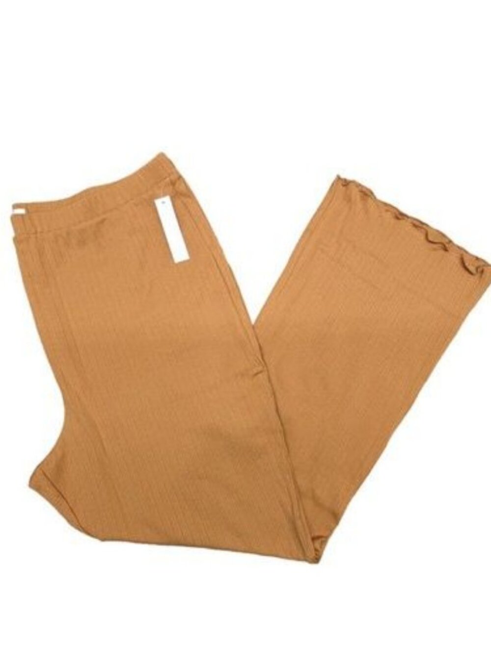 Abound Burnt Orange Wide Leg Casual Elastic Waist Dress Pants Women's Size 1x